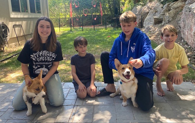 Cousins and doggies.jpg