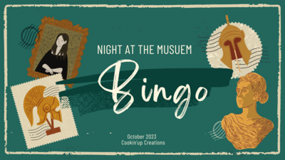 Keywords: Night at the Museum Bingo