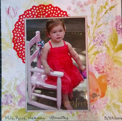 Perfect
Mila with the rocking chair I gave her for her 18 month birthday.

