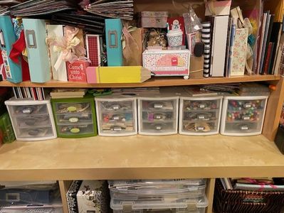 plastic drawers

