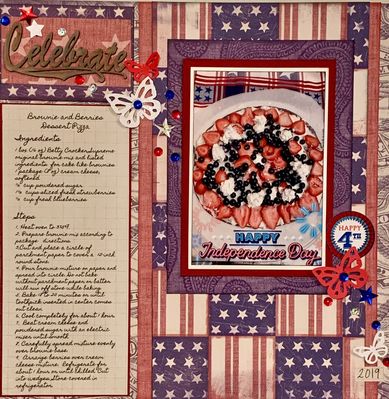 July 2019 Challenge Red and Blue
