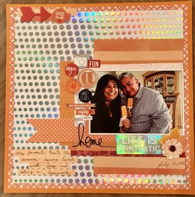 July 2018 Monochromatic orange challenge 
