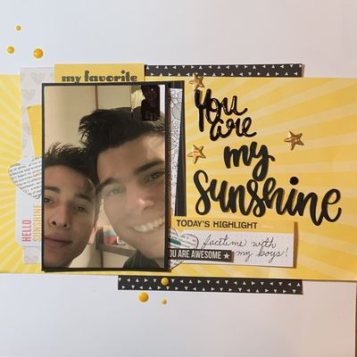 July Challenge White+Yellow 
