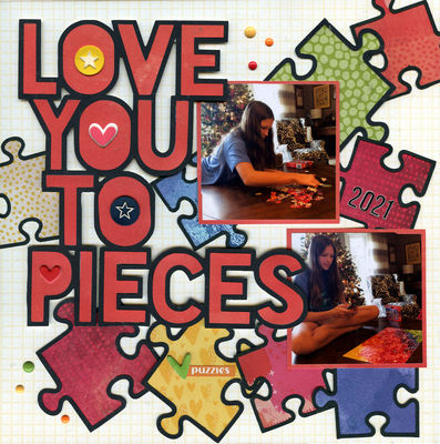 4-4-22 Clue Challenge Use puzzle pieces
