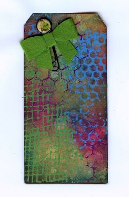 Tag with Bow
