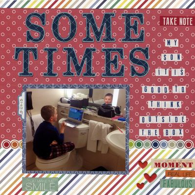 3-6-19 Challenge--Paint the Town Red
