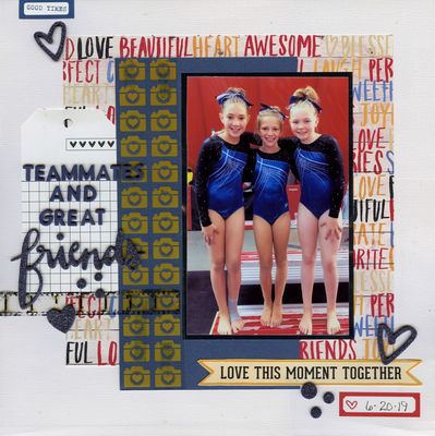 Teammates and Friends

