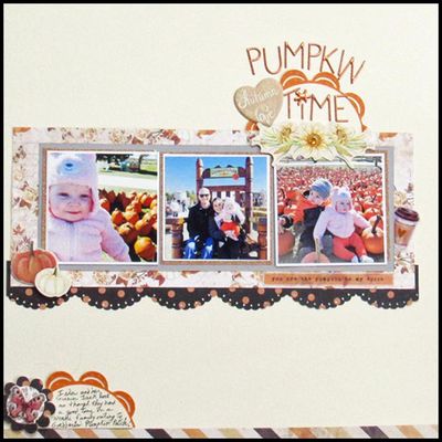 ISLA'S FIRST VISIT TO A PUMPKIN FARM
