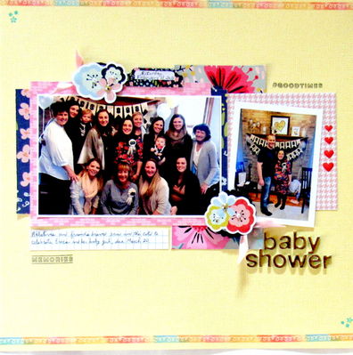 2/14 challenge -- Baby shower
