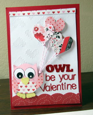 2/10 challenge - owl card
