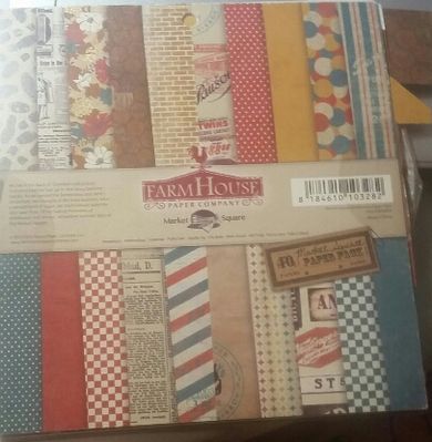 Keywords: 6x6 paper pad farm house Market Square 
