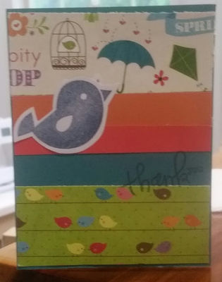 Thank you card
