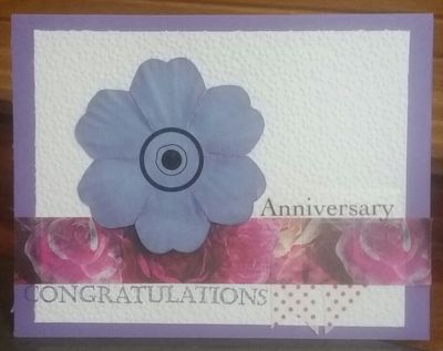 Keywords: Congratulation anniversary card