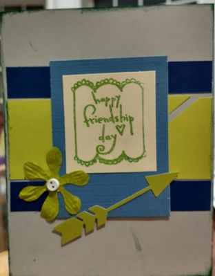 Keywords: Friendship card