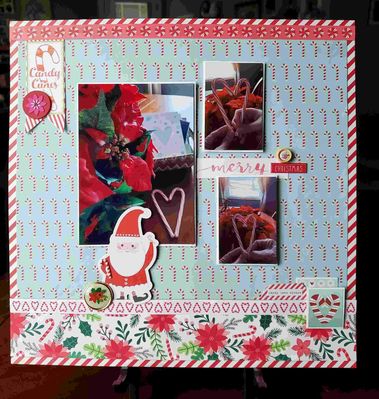 1/11 4 Papers 4 Embellishments Challenge 
