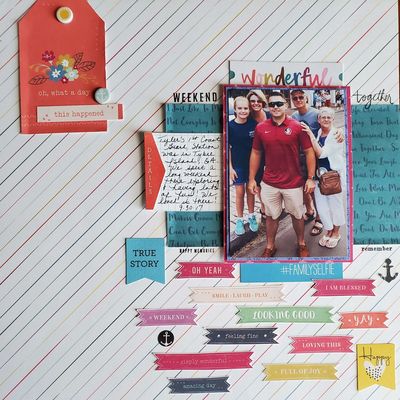 2/12 Patterned Paper Challenge 
