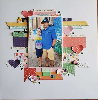 2/19 My Love for Scraps Challenge 
