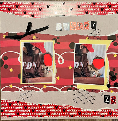 Easter
10/6/25 Sketch Challenge
Keywords: ribbon;pp;stickers;ripped paper edges;netting