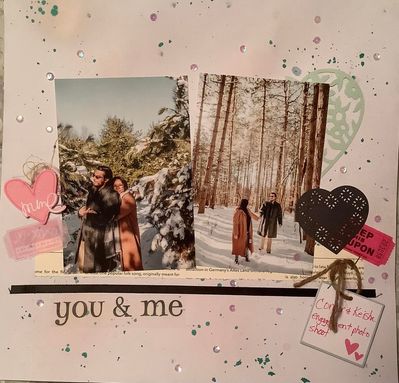 you & me
April  27  Splatters
Keywords: ink splatters;hearts;ribbon;hearts