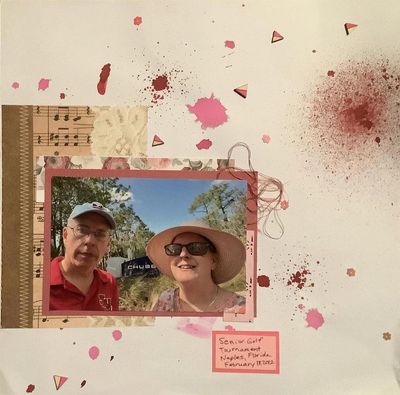 Senior Golf tournament 
Wednesday, 9/7 Astronomer challenge 
Keywords: ink splatters;triangles;string;flowers;lace;music notes