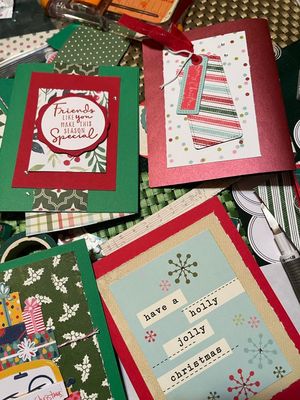 Christmas cards 2
November card challenge
Keywords: Christmas