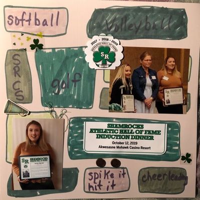 Hall Of Fame Award
Awarded fro being in 3 sports for all 4 years of HS.
