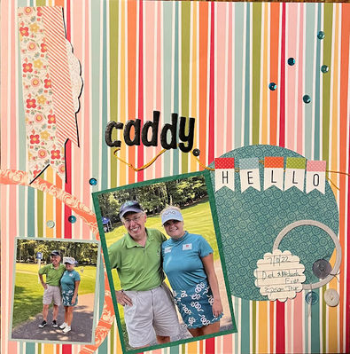 Caddy
Aug 9 challenge Sprinkles on top
Keywords: stripes;sequins;circles;banner;buttons
