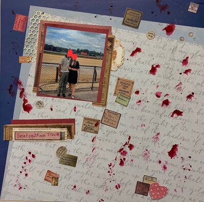 Saratoga raceway
February 18, 2026 challenge
Keywords: ink;gems;stamps;layers;tab;heart;metal