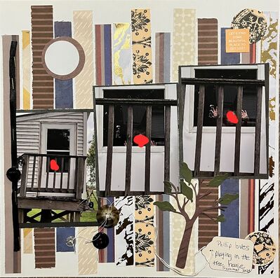 Tree house
October 25, 2025 Challenge
Keywords: paper strips;circle punch;tree;circles;tag;buttons;ribbon