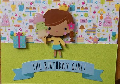 The birthday girl
