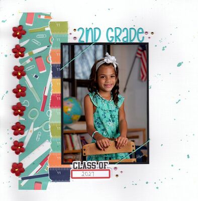 2nd Grade - November 21st Challenge
Older photo of sweet granddaughter Lucy, 2nd Grade.

Keywords: Simple Stories