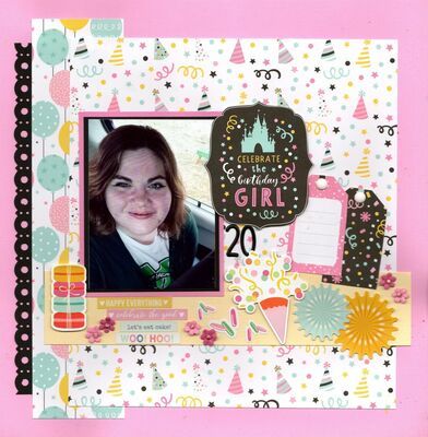 Celebrate the Birthday Girl - December 1st Challenge
Photo of sweet granddaughter Sydney on her 20th birthday, November 2025. 

Keywords: Echo Park