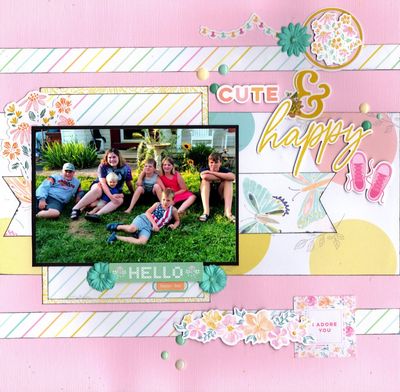 Cute & Happy - January 21st Challenge
Photos of some of the grandkids with their other cousins, July 2021.
Keywords: Pinkfresh Studio