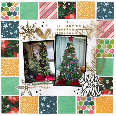 Deck the Halls - December 13th Challenge
Photos of our Christmas trees this year, December 2025.

Keywords: Vicki Boutin