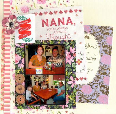 Happy Mother's Day - March 8th Challenge
Photos of me with DD Marla and her kids for Mother's Day, May 2023.
Keywords: Carta Bella