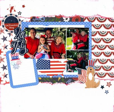 Let Freedom Ring - July 17th Challenge
Photos of Mom with my Sister and her DD and DGD. They've been visiting in Tennessee for a few weeks, July 2021. 
Keywords: Echo Park