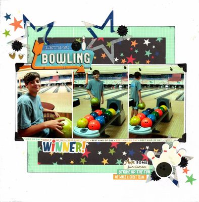 Let's Go Bowling - January 30th Challenge
Photos of sweet grandson Brady at the bowling alley, June 2020.
Keywords: Simple Stories