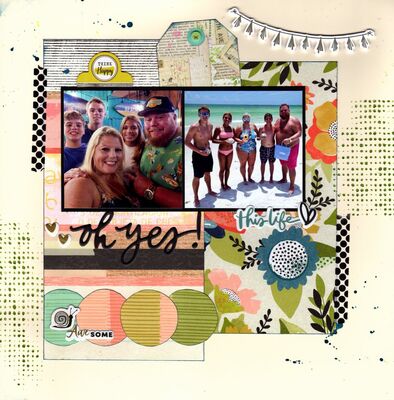 Oh Yes! - August 7th Challenge
Photos of daughter Michelle and her family at Siesta Key, FL. (July 2024)

Keywords: American Crafts