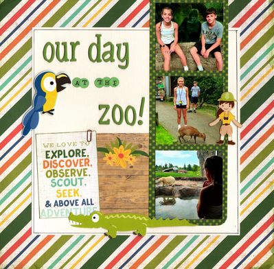 Our Day at the Zoo! - April 30th Challenge
Photos of grandkids Lucy and Brady at the Columbus Zoo, June 2021. 
Keywords: Echo Park