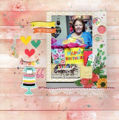 Surprise! Time to Party! - December 24th Challenge
Photo of me on my recent birthday, November 2025.

Keywords: American Crafts