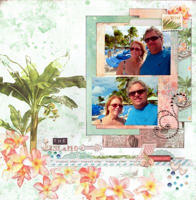 The Island - February 22 Challenge
Photos of DH and I at the island of Princess Cay on our Crown Princess Cruise, Oct-Nov 2019.

Keywords: Simple Stories
