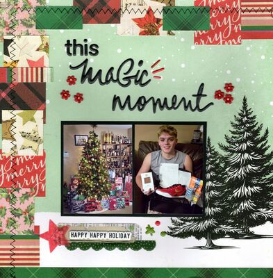 This Magic Moment - January 26th Challenge
Photos of sweet grandson Marcus opening his gifts, Christmas 2025.

Keywords: 49 & Market