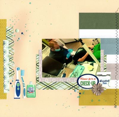 Time For A Check-Up - June 10th Challenge
Photo of sweet grandson Marcus at one of his Orthodontics appointments, August 2021.
Keywords: Pinkfresh Studio