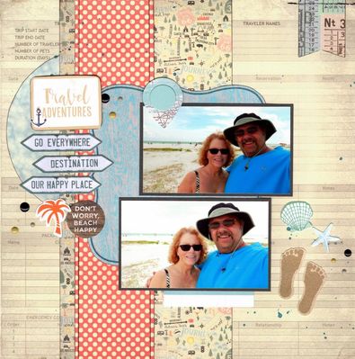 Travel Adventures - July 14th Challenge
Photos of DH and I at Siesta Key, FL. (June 2020)

Keywords: Authentique