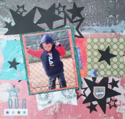Somewhere over the Rainbow  Wednesday Nov 3 Challenge
Criteria was to use Stars and slightly angle photos
