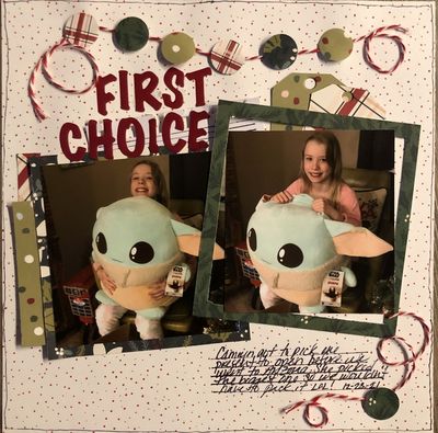 First Choice
January 24th challenge 
