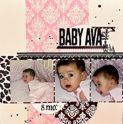 Baby Ava
Aug 31, 2022 Challenge - Always Together - baby girls and pink
