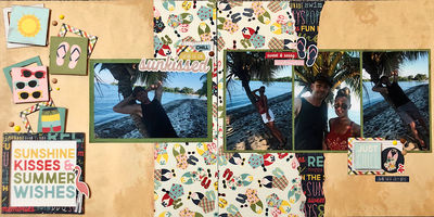 Sunshine Kisses & Summer Wishes
Feb 2 challenge 
