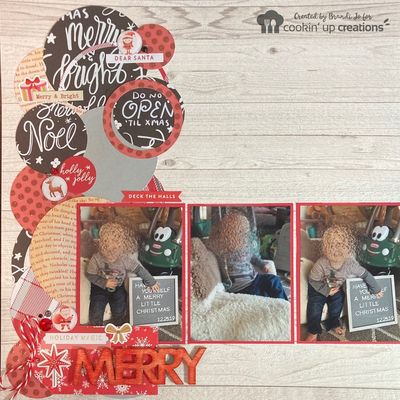 Merry - 01.09.2023 Challenge
My layout for the January 9th Sketch Challenge 
